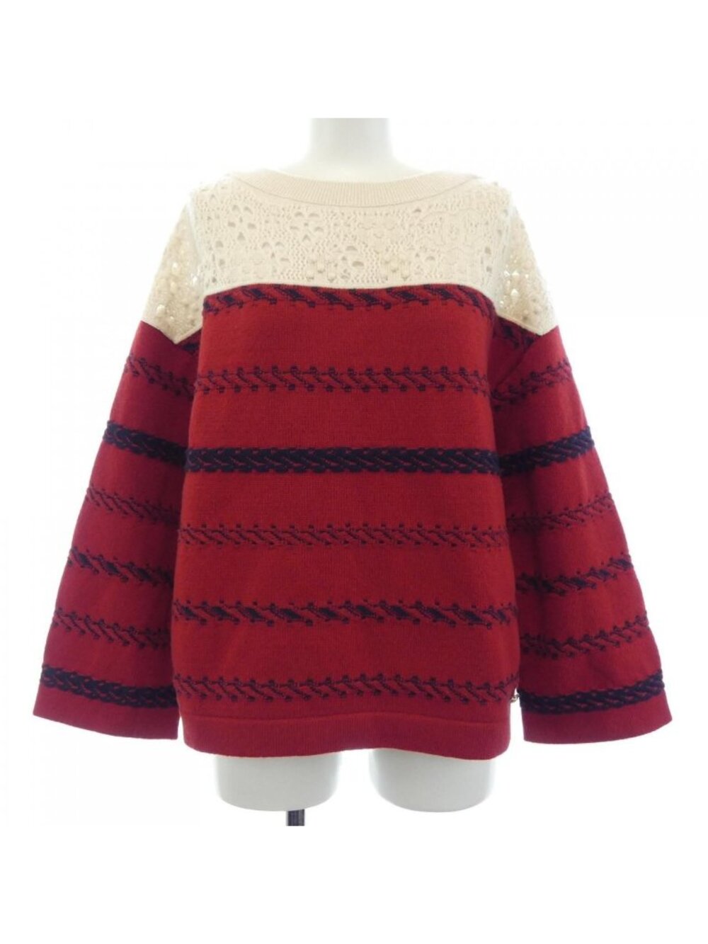 Chanel Knit Sweater Beige